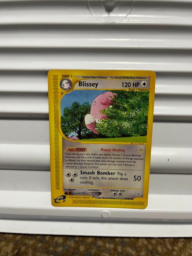 Pokémon TCG - Blissey 6/147 - Aquapolis (2002) - Non Holo Rare - NM