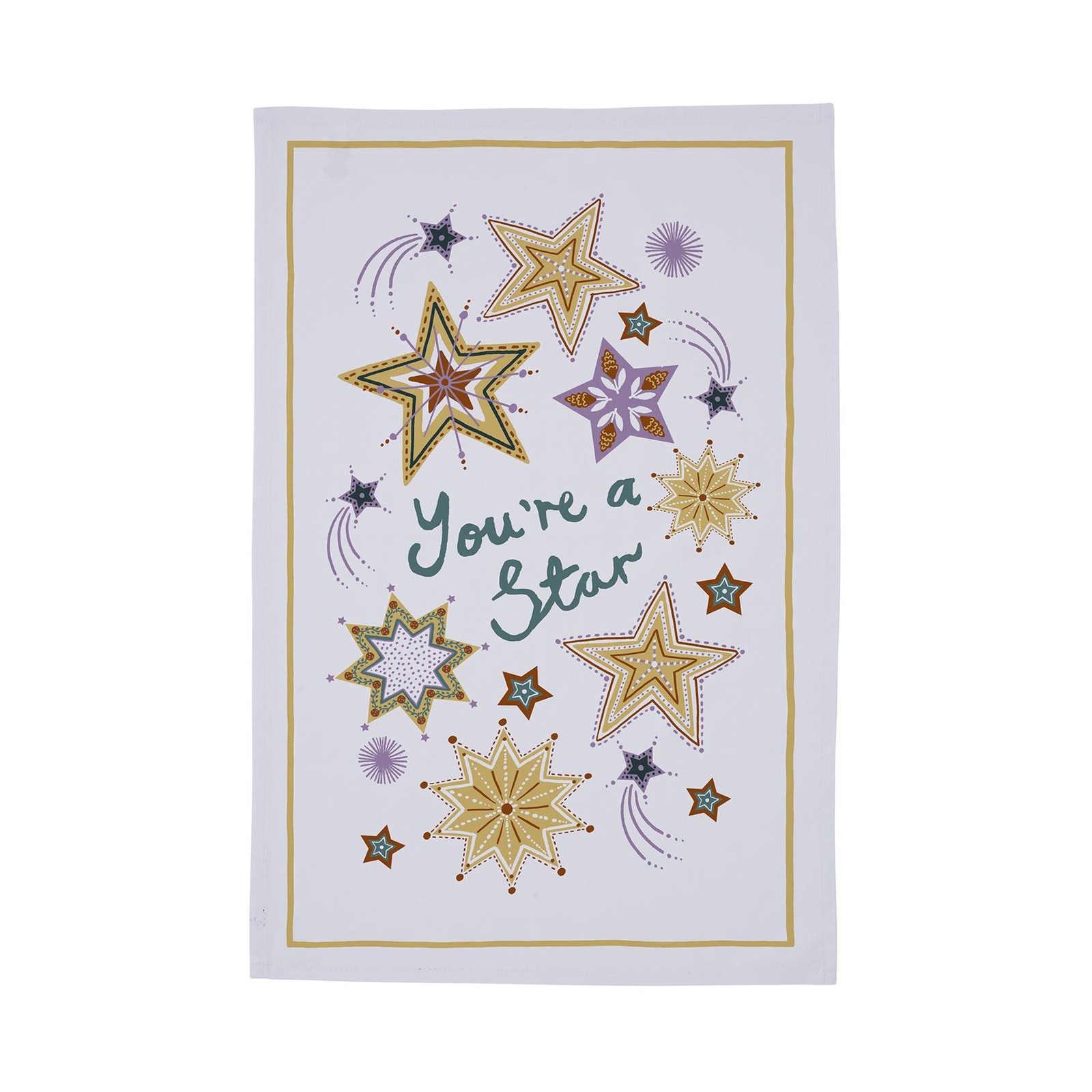 Ulster Weavers You're a Star Multi Tea Towel – Maximalist – Cotton - Image 2