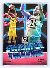 2019 Donruss WNBA JEWELL LOYD Swishful Thinking Press Proof #4 /199 Storm Aces