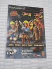 PLAYSTATION 2 2007 Jak And Daxter Trilogy DVD Movie Not For Resale NEW & SEALED