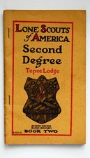 Lone Scouts Second Degree book