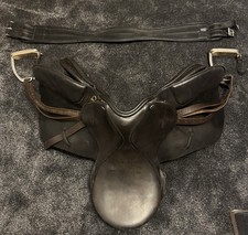GFS Leather Horse Riding Saddle 17.5 Inch