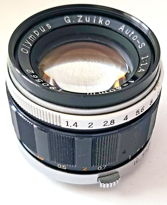【美品】OLYMPUS G.Zuiko Auto-S 40mm f1.4 OLYMPUS G.ZUIKO AUTO-S 40mm F/1.4 Lens for Pen F FT FV VG No