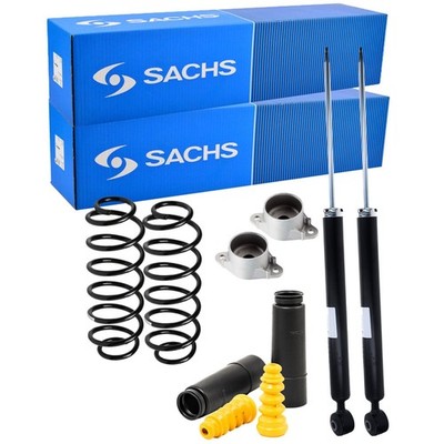 SACHS Stoßdämpfer Fahrwerksfeder Rep-Satz Hinten für FORD FIESTA VI
