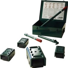 Hilman Rollers, KBSD-12N, Swivel Diamond Top, Nylon Wheel Dolly Kit, 12 Ton Cap.