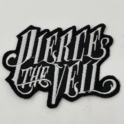 Pierce The Veil Rock Band Logo Patch: Iron On, Quality Embroidery, 4 1/2” X 3”