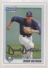 2010 Bowman Draft Draft Picks Derek Dietrich #BDPP16 fm0
