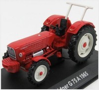 Edicola THC-G1627015 Guldner - G75A Traktor 1965 Mit Vitrine - With Showcase