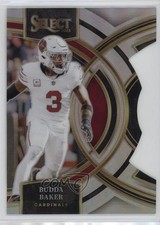 2023 Panini Select Premier Level Silver Prizm Die-Cut Budda Baker #107 14jr