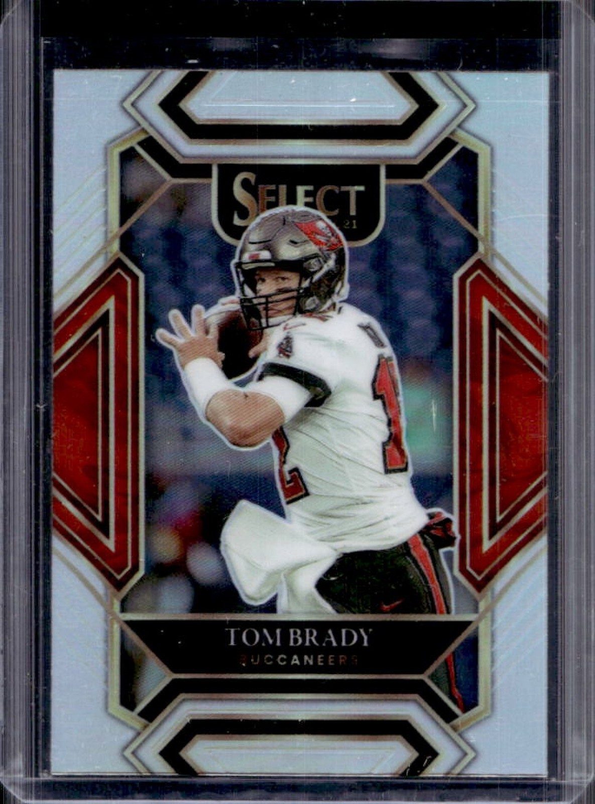 2021 Panini Select Tom Brady Silver Prizm Club #201 Buccaneers