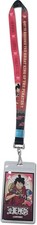  NEW One Piece: Monkey D. Luffy Icon and Verbiage Lanyard with ID Holder