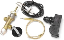 Low Pressure LPG Propane Gas Fireplace Flame Failure Safety Control Valve Kit