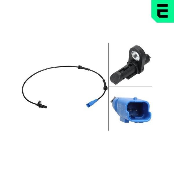 Optimal ABS Sensor Raddrehzahl 06-S550 FüR CC Peugeot Picasso C3 CitroËN SW 207-image