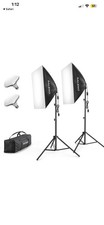 RALENO Softbox Photography Lighting Kit PS40