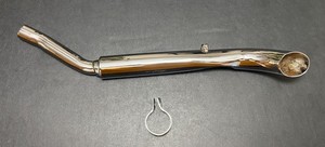 Rupp vintage restored exhaust pipe for 1971 and up Roadster 2 Enduro