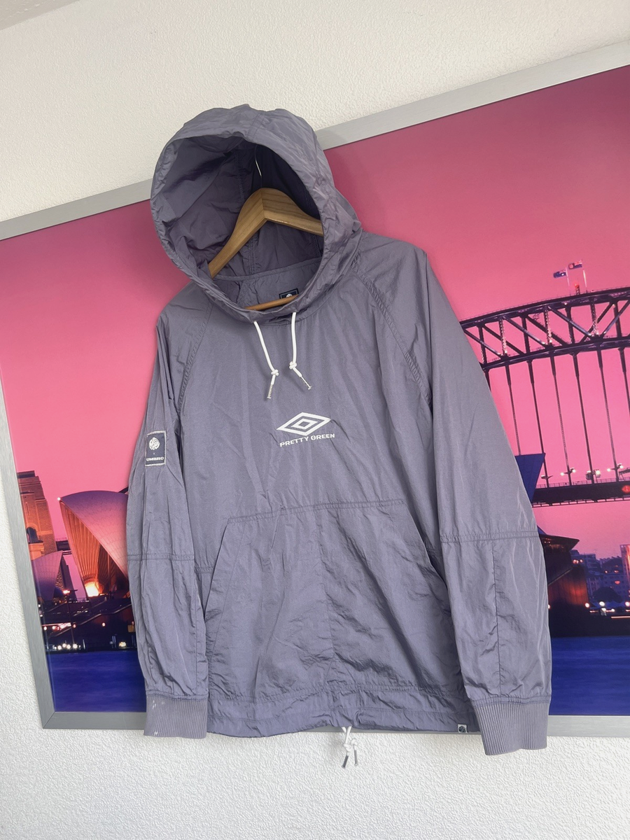 ジャケット・アウター Pretty Green x Umbro Maine Road Shell Pretty Green x Umbro Hooded Jacket Smock RARE | XL | Oasis Liam