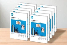 HP Everyday Photo Paper, Glossy, 52 lb, 4 x 6 in., 50-Sheets (10-pack), CR758A