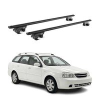 DachträGer GrundtäGer FüR Chevrolet Lacetti Kombi 2002-2011 90Kg Alu Schwarz ABE