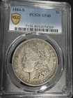 1884 S Morgan Silver Dollar PCGS XF-40