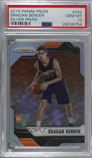 2016-17 Panini Prizm Silver Prizm Dragan Bender #242 PSA 10 GEM MT n5z