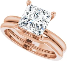 Clarity Lab Grown Diamond 1 Ct Square Shape Loose Natural D Color Gemstone VVS1-