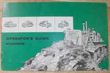VINTAGE CAT CATERPILLAR DOZERS BULLDOZERS OPERATORS OPERATION MANUAL BOOK