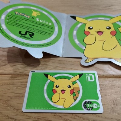 Pokémon Pikachu Suica IC Card with Original Case Japan Used 33f | eBay