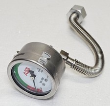 ABB 2RAA039248P0001 gas pressure gauge monitor w/ Arc suppressor tripped monitor