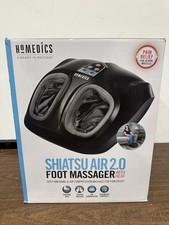 HoMEDICS Shiatsu Air 2.0 Foot Massager with Heat Pain Relief Soothing NEW IN BOX