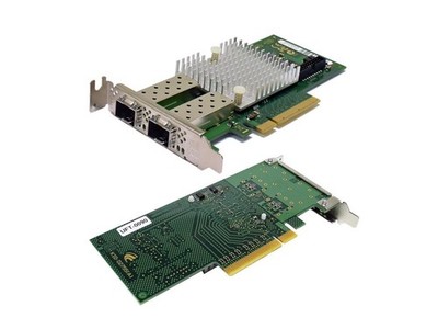 Fujitsu D2755-A11 GS3 Network Card 2x SFP+ FC 10Gb PCIe x8 LP For Primergy