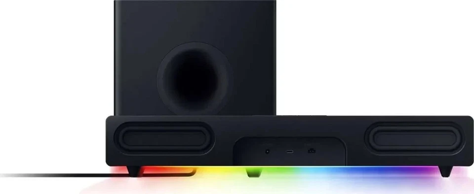 Razer Leviathan V2 PC-Gaming-Soundbar mit Subwoofer RGB-Beleuchtung, Bluetooth - Bild 3 von 4