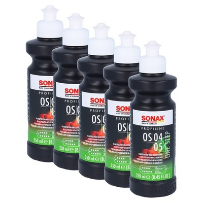 Lackpolitur OS 04-05 PROFILINE 02121410 SONAX 5 X 250 ml Kratzerentfernung Lack