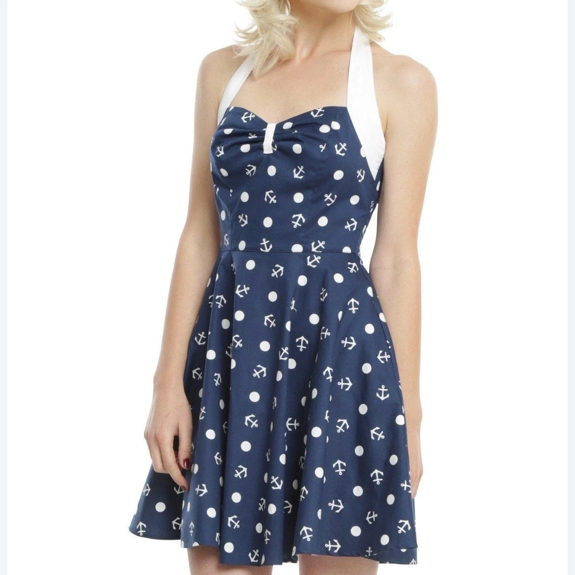 Hell Bunny Cotton Polka Dot Regular Size Dresses for Women for sale | eBay