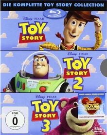 Toy Story 1 / Toy Story 2 / Toy Story 3 [Blu-ray] | DVD | Zustand gut