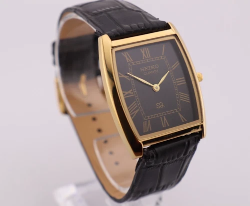 Vintage Seiko Slim Quartz  Men's Wrist Watch - Comes With New Battery, New Strap