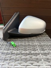 VOLVO V40 2017 PASSENGER SIDE LEFT POWER FOLD WING MIRROR SILVER *12