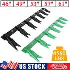 46"/49"/53"/57"/61" Tractor Bucket Tooth Bar 6/7 Teeth Bucket Protection 4560lbs
