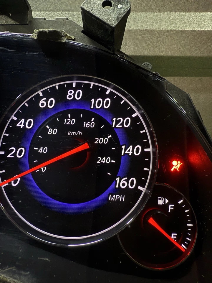 Cuadro de instrumentos Infiniti G35 G37 2008 OEM millas 24820-JK61D Foto 4 de 4