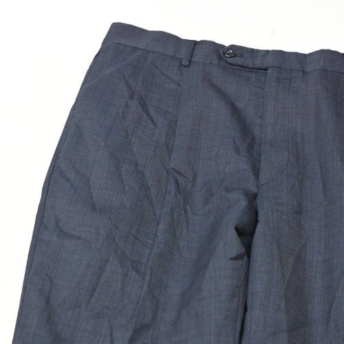 Jos A Bank 38R 32x32 Blue 100% Wool Mens Sport Coat Jacket Pants Suit - Picture 21 of 24