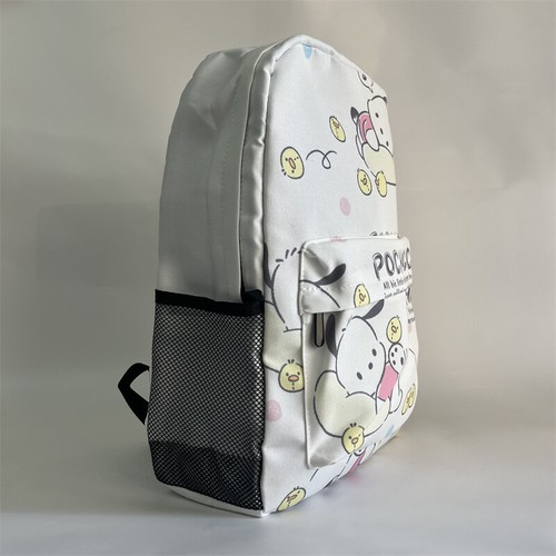 Pochacco Anime Backpack Japan Rucksacks Cartoon Cute Travel Student Knapsack - Picture 3 of 16