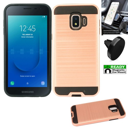 Für Samsung J2 Pure Hülle / J2 Core / J2 2019 Stoßdämpfende Bürste Slim Cover  - Bild 3 von 3