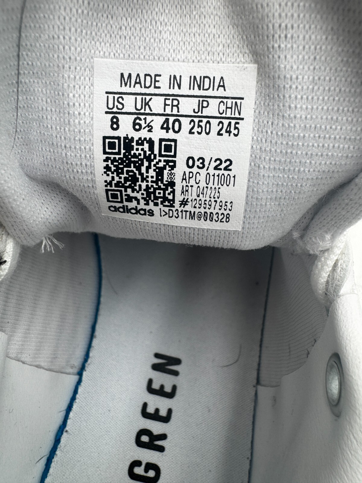 Adidas Stan Smith Women's Sneakers Size 8 White Leather Athletic Shoes Q47225 thumbnail 9