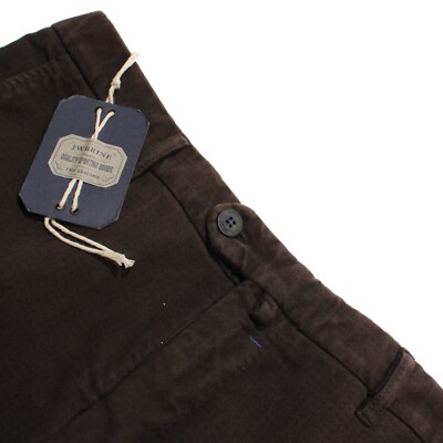 J.W. Brine NWT Chinos / Casual Pants Size 52 36 US Solid Brown Cotton Blend