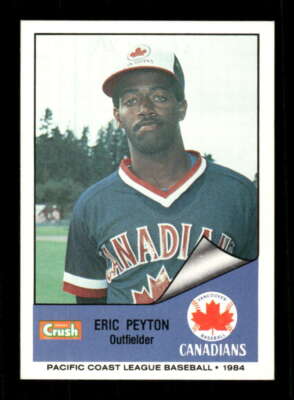 1984 Cramer Vancouver Canadians 41 Eric Peyton BXCP14