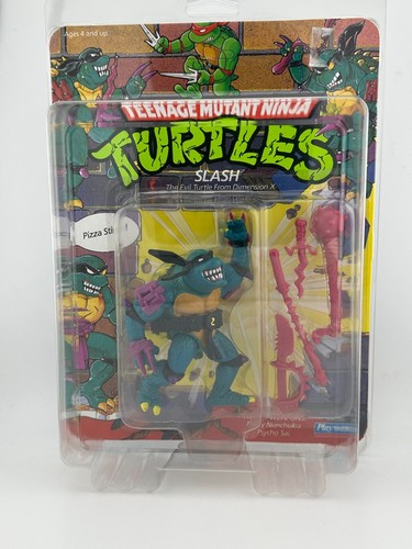 TEENAGE MUTANT NINJA TURTLES SLASH MOC 1990 UNPUNC...