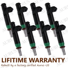 OEM Siemens 8 FUEL INJECTORS FOR 04-10 BMW X5 545i 550i 650i 645Ci 750i 750Li V8