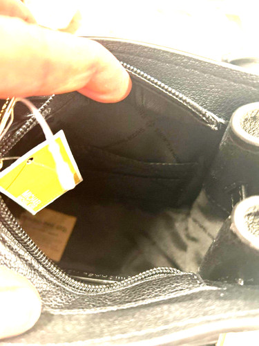 Michael Kors Women Lady XS MINI Satchel Shoulder Handbag Crossbody Bag in Black - Picture 12 of 16
