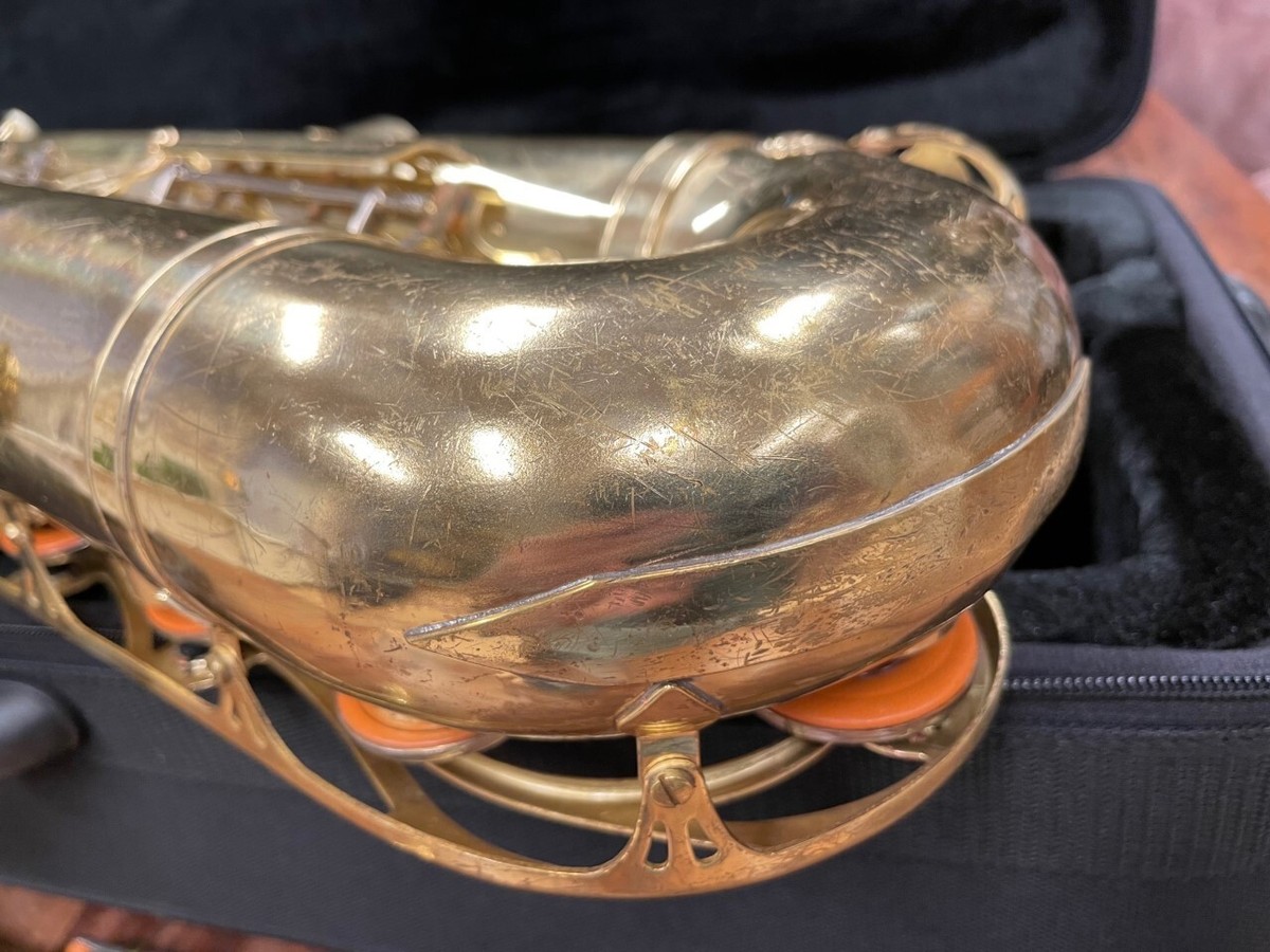 Vintage YAMAHA Tenor Saxophone - PURPLE LABEL YTS 21 Nr. 003958