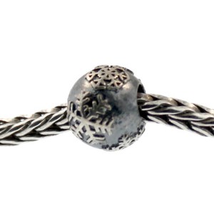 Authentic Trollbeads Sterling Silver 11273 Snowball 0