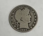 1904-O New Orleans Mint Silver Barber Half Dollar
